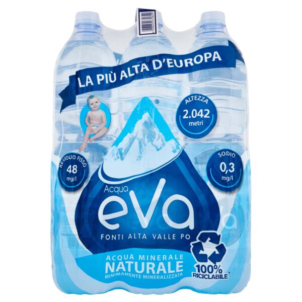 ACQUA NATURALE EVA 1,5L