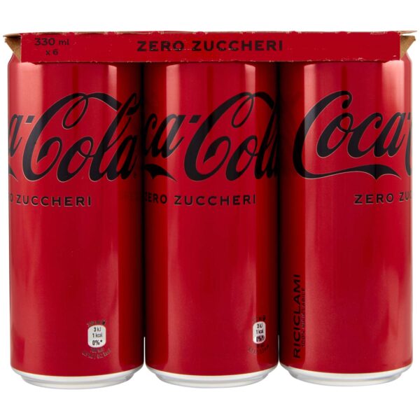COCA COLA ZERO 33X6LAT