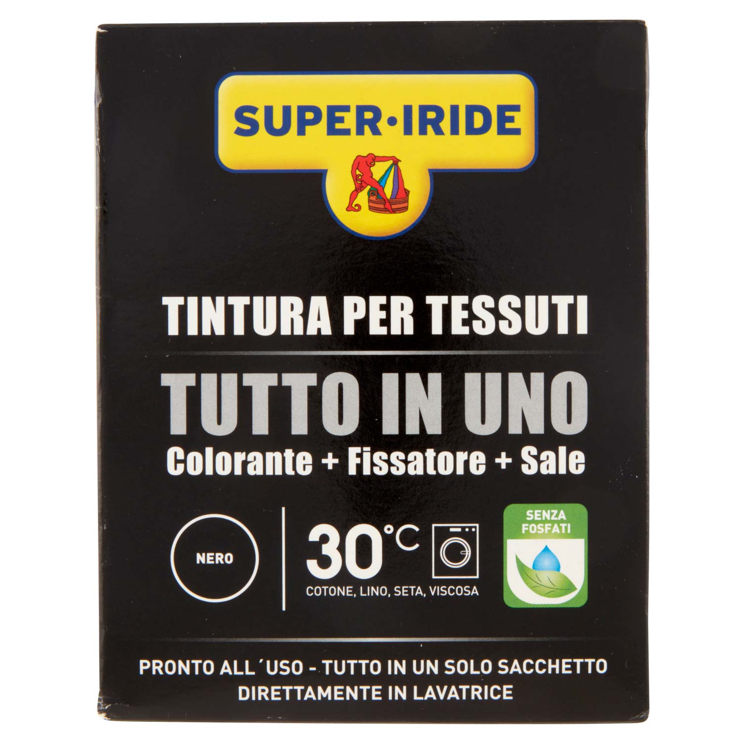 COLORE TESSUTI SUPER IRIDE NERO