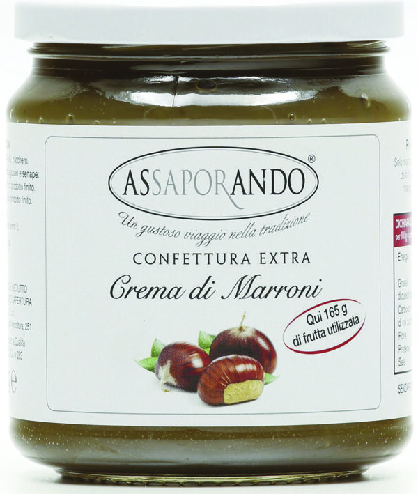 CREMA DI MARRONI ASSAPORANDO 370GR