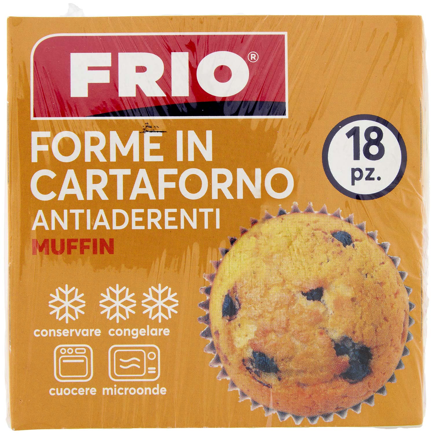 FORME CARTA FORNO FRIO MUFFIN