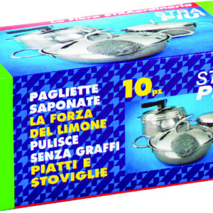 SPUGNA SAPONATA STRAPIU ACCIAI