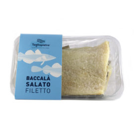 TAGLIAPIETRA BACCALA SALATO FILETTO