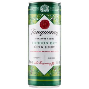 TANQUERAY & TONIC 25CL