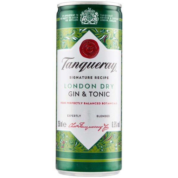 TANQUERAY & TONIC 25CL
