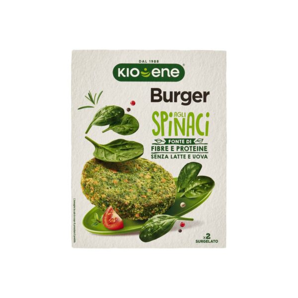 BURGER AGLI SPINACI 160GR