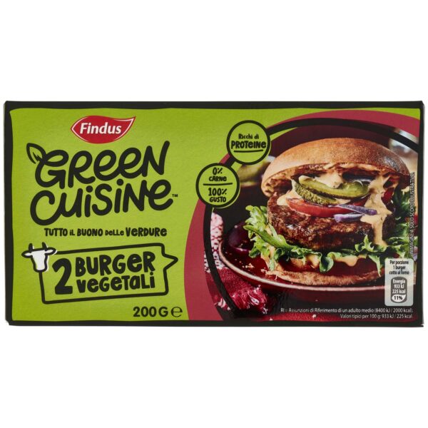BURGER VEGETALE GREEN CUISINE 200GR