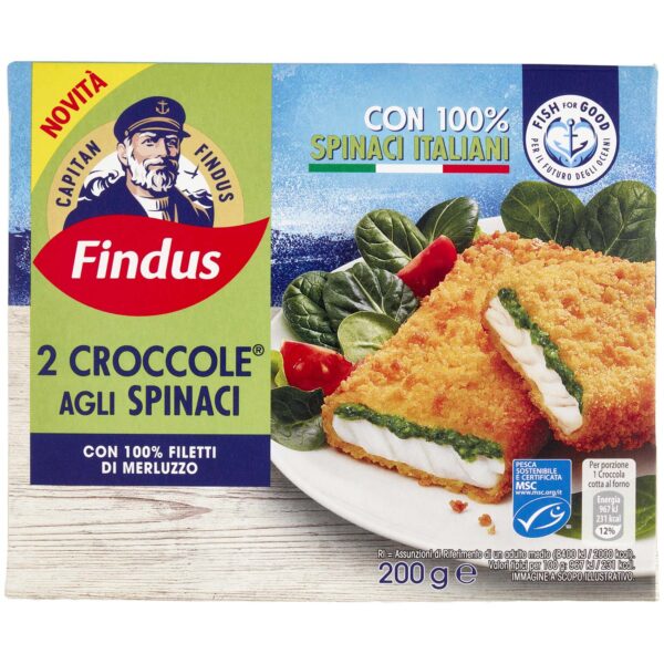 CROCCOLE MERLSPINACI FINDUSX2 200GR