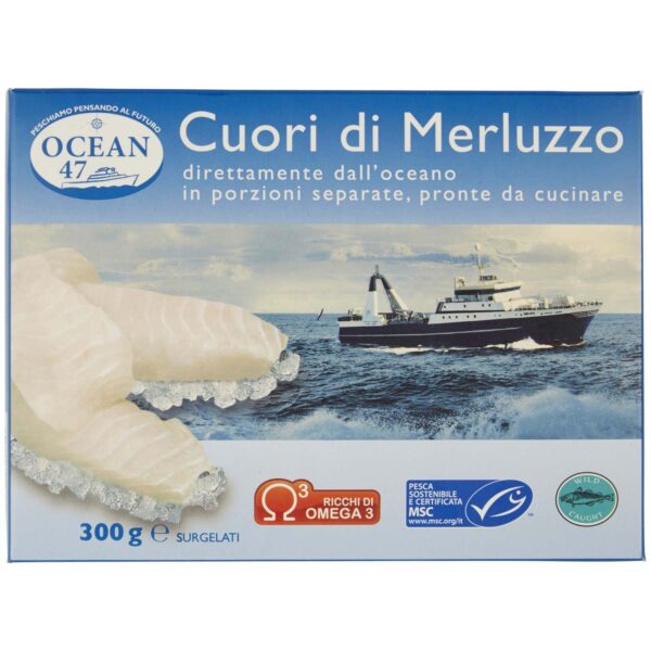CUORI DI MERLUZZO OCEAN47 300GR