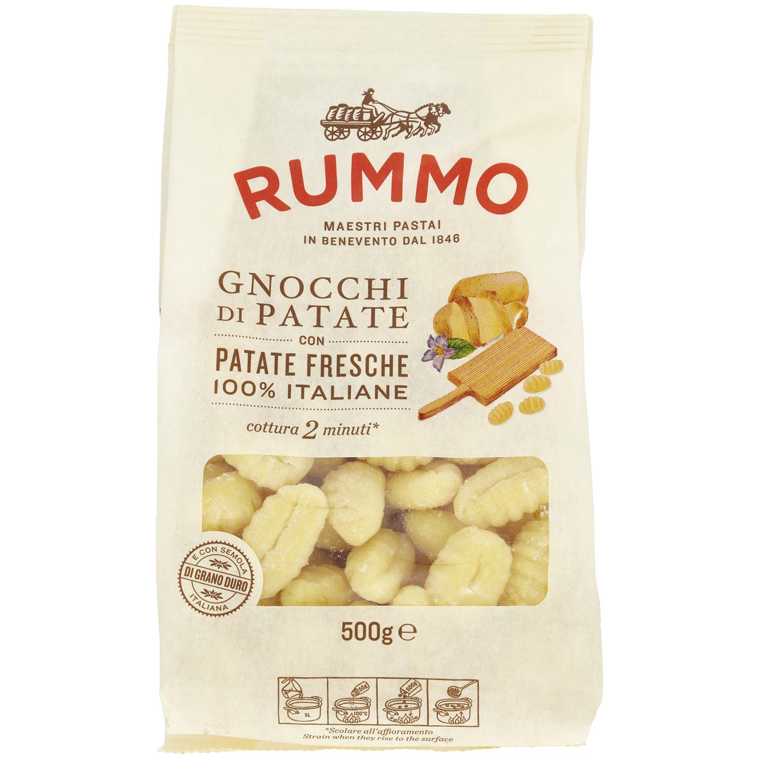 GNOCCHI DI PATATE RUMMO