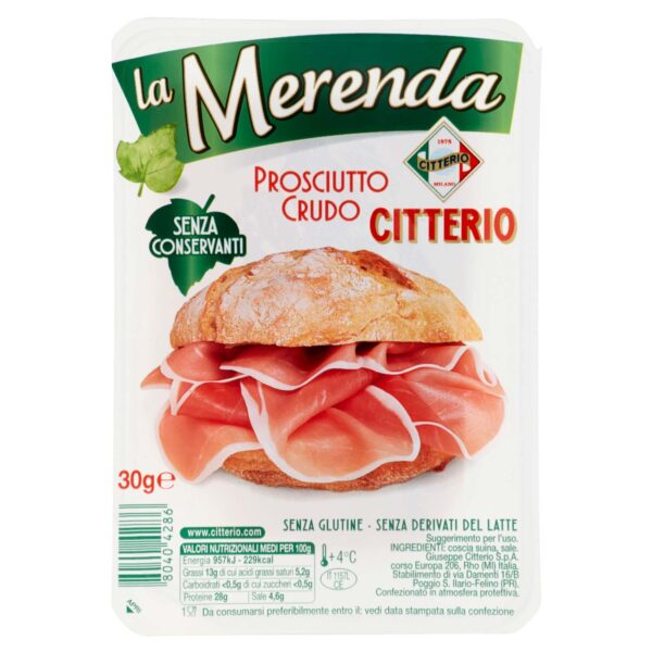 MERENDA PROSCIUTTO CRUDO 30GR