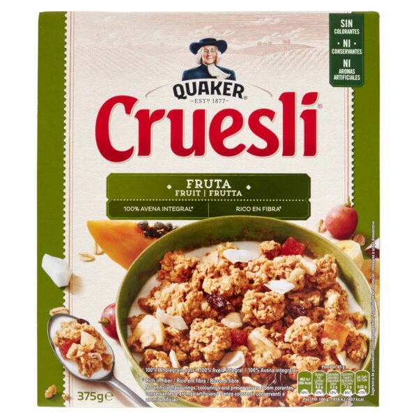 MUESLI QUAKER FRUTTA