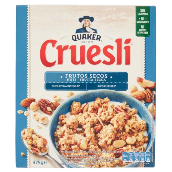 MUESLI QUAKER FRUTTA SECCA