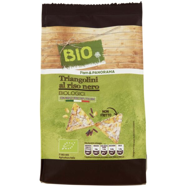 PAM BIO TRIANGOLINI RISO NERO