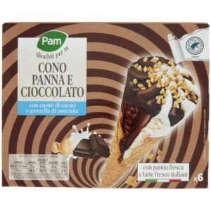 PAM CONO ALLA PANNA E CACAO X6