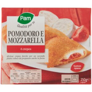 PAM CREPES POMODORO E MOZZARELLA 250GR