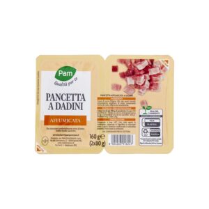 PAM CUBETTI PANCETTA AFFUMICATA 160GR