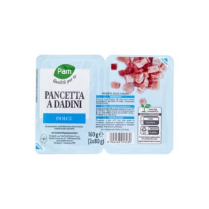 PAM CUBETTI PANCETTA DOLCE 160GR