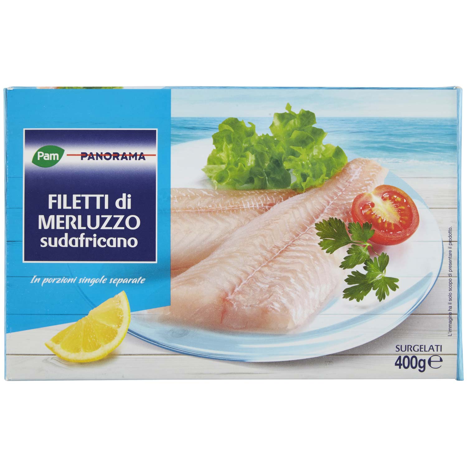 PAM FILETTO DI MERLUZZO 400GR