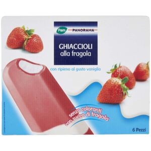 PAM GHIACCIOLO ALLA FRAGOLA X6