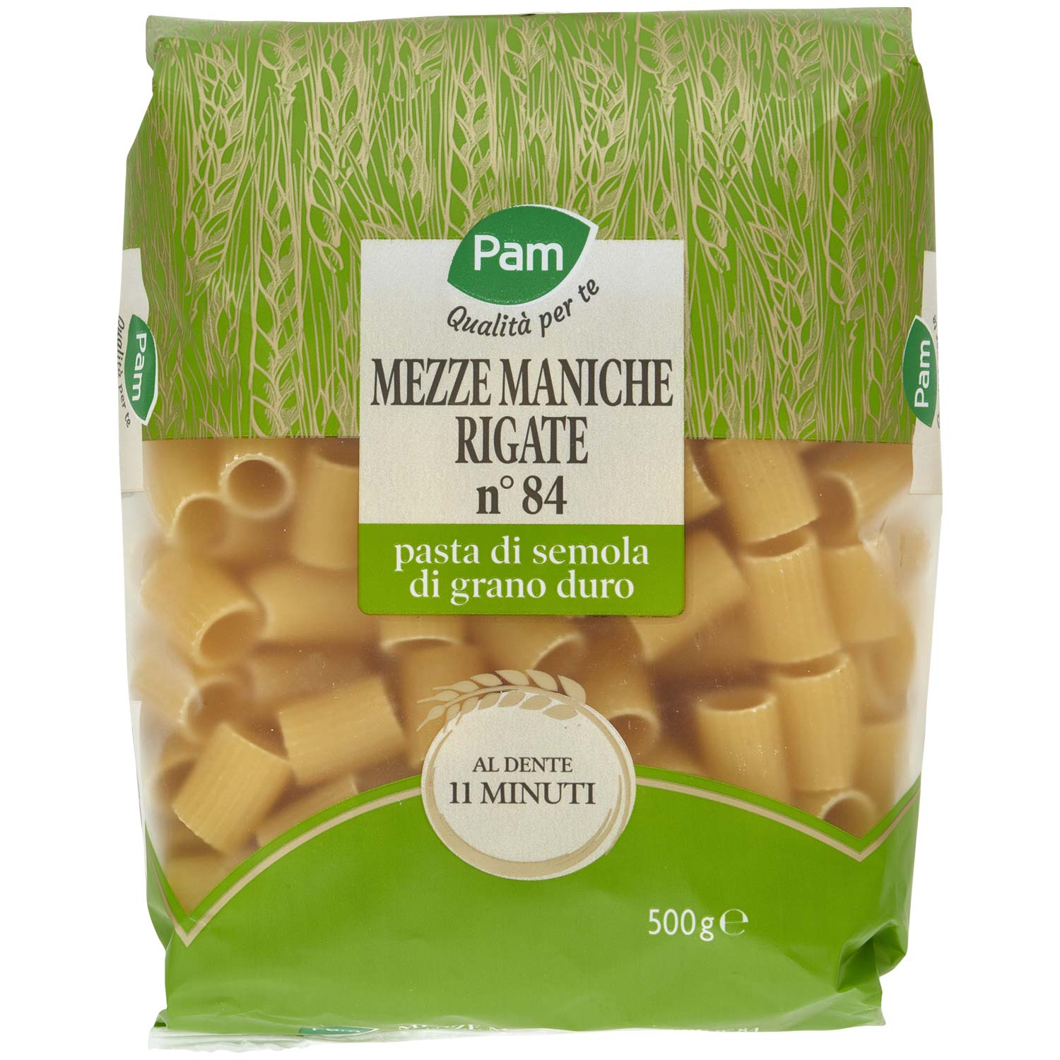 PAM MEZZE MANICHE RIGATE