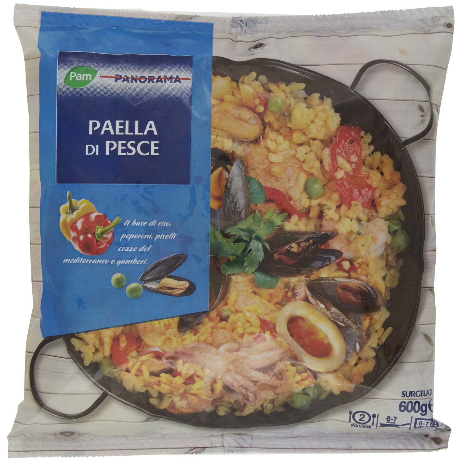 PAM PAELLA DI PESCE 600GR