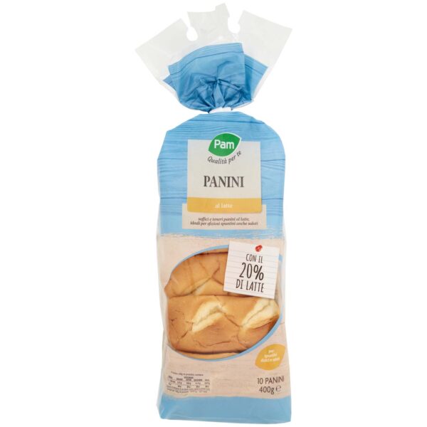 PAM PANINI MORBIDI AL LATTE