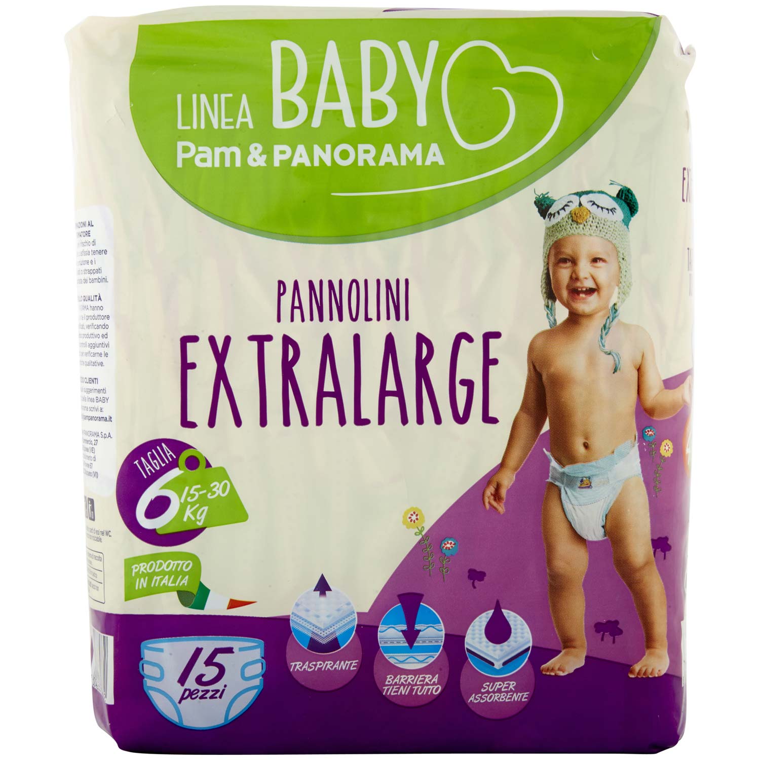 PAM PANNOLINO XL 15-30KG