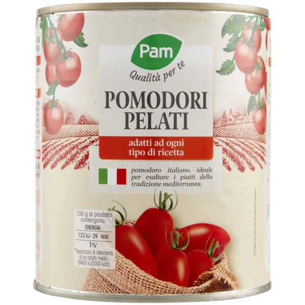 PAM POMODORI PELATI 800GR