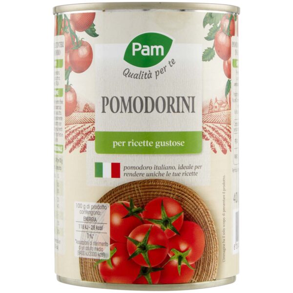 PAM POMODORINI PELATI 400GR