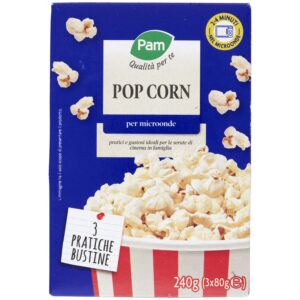 PAM POP CORN MICROONDE X3