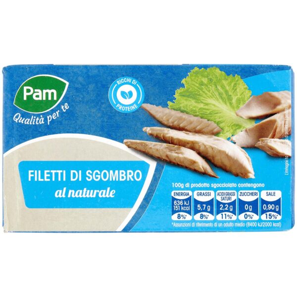 PAM SGOMBRO NATURALE
