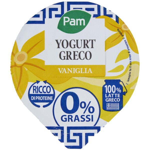 PAM Y.GRECO VANIGLIA 0% 150GR