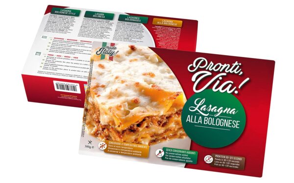 PRONTI VIA LASAGNA ALLA BOLOGNESE