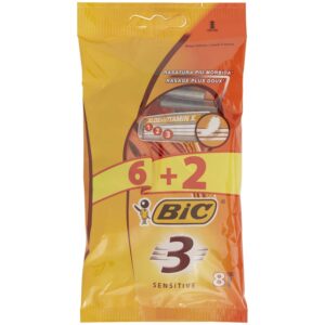 RASOIO BIC3 SENSITIVE X6+2