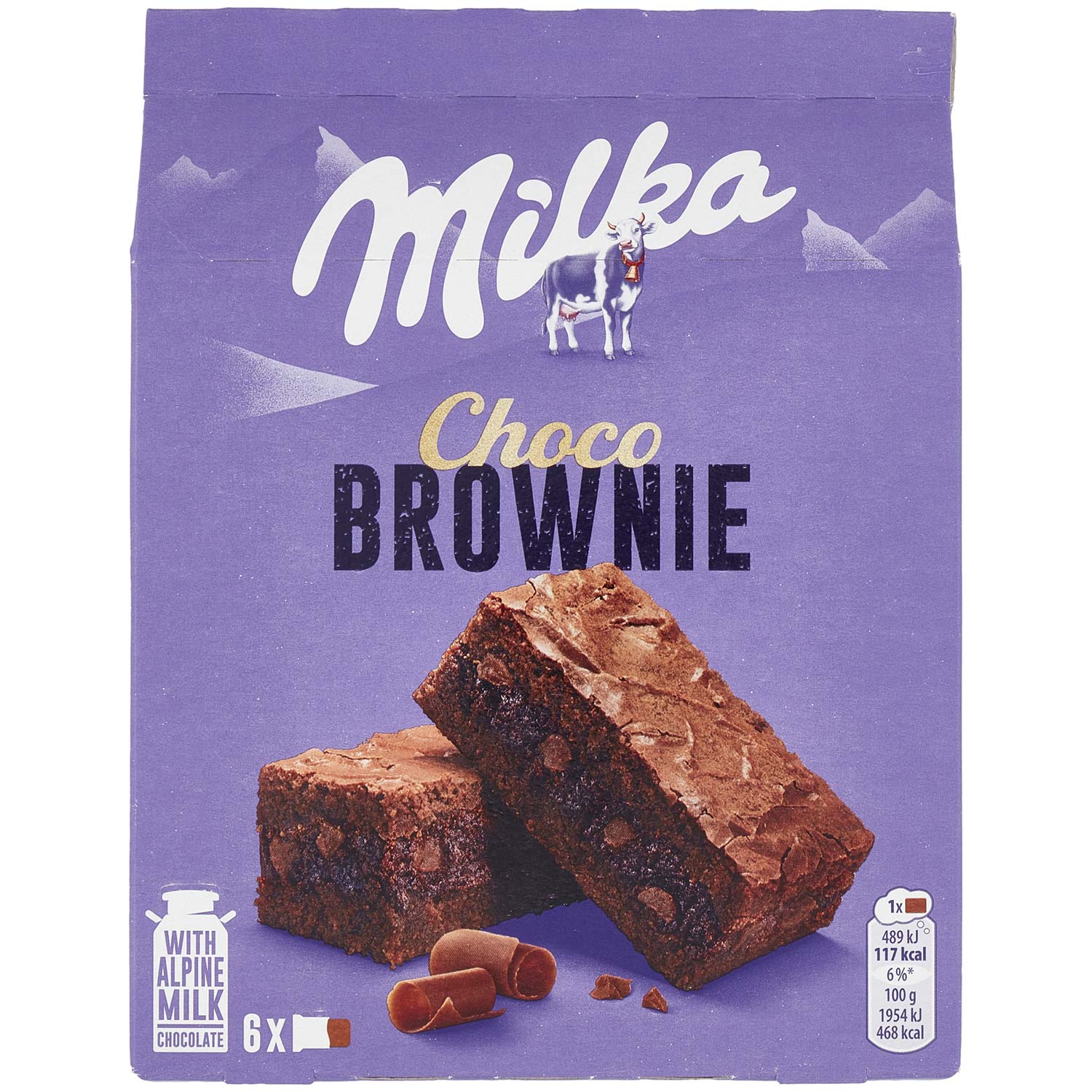 SNACK MILKA CHOCO BROWNIE