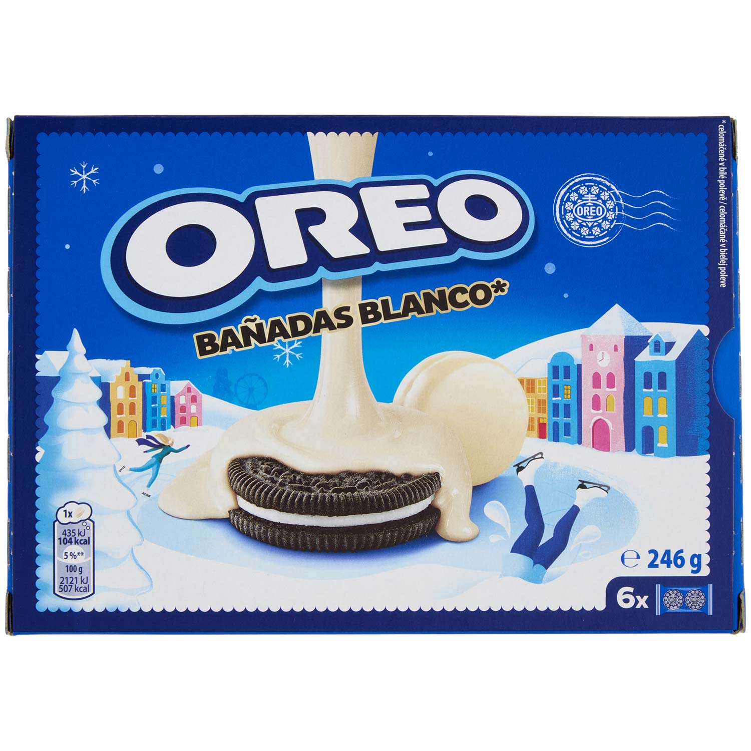 SNACK OREO BANADAS BIANCO