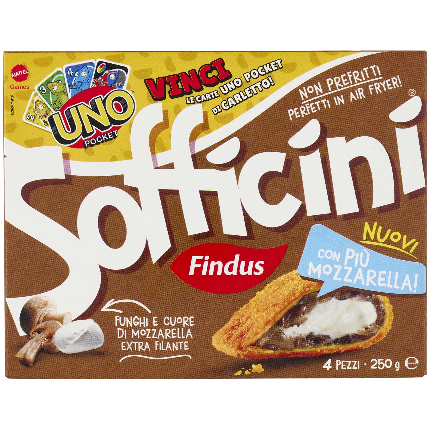SOFFIC.FUNGH MOZZ FIND 250GR