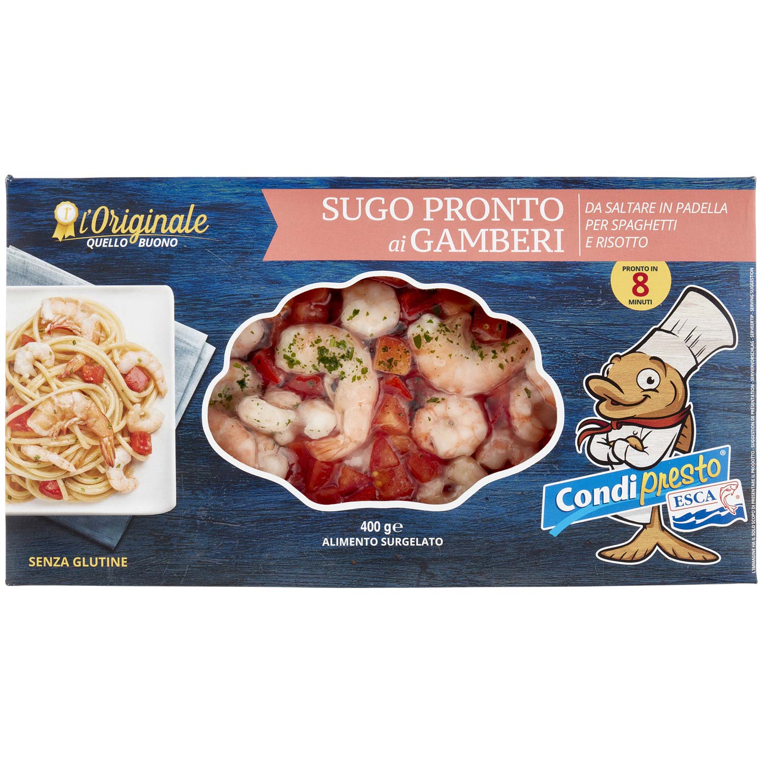SUGO DI GAMBERI CONDIPRESTO 400GR