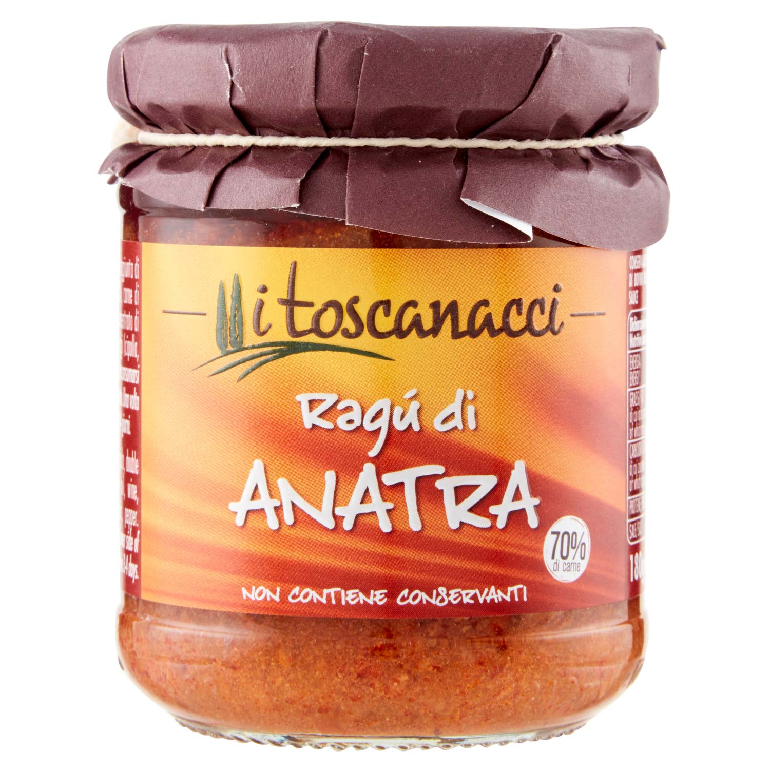 SUGO TOSCANACCI DI ANATRA 180GR