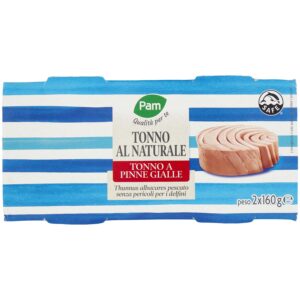 TONNO PAM AL NATURALE G160X2